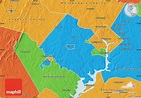 Political Map of Fairfax County