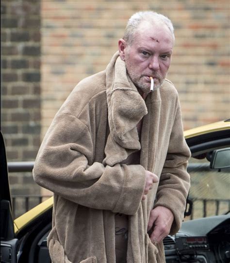 Paul Gascoigne New Low As He Exposes Himself In The Street On The Hunt