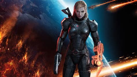 Mass Effect Femshep Wallpaper Hd