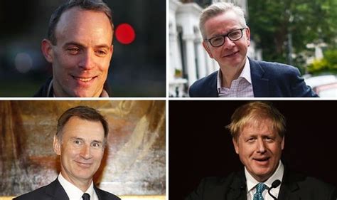 Tory Leadership Scandal The 11 Candidates On Their Naughtiest Act Politics News Uk