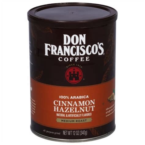 Don Francisco S Coffee Cinnamon Hazelnut Medium Roast Ground Coffee