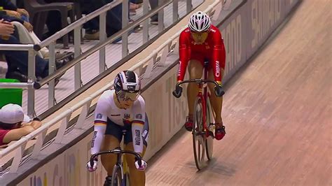 Womens Sprint Final Uci Track Worlds Youtube