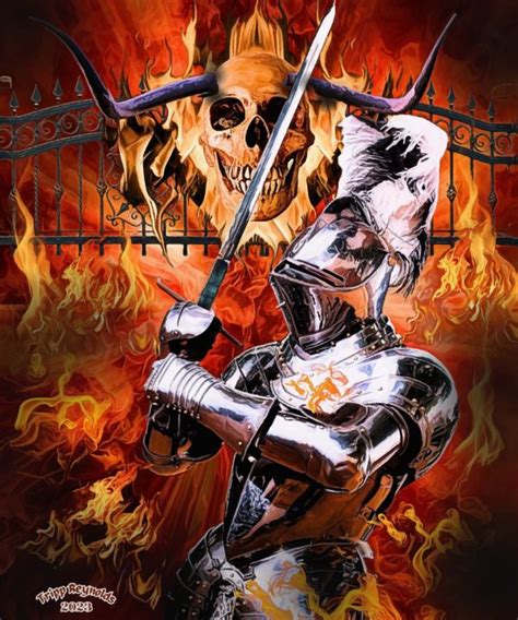 Storm The Gates Of Hell Tripp Reynolds Digital Art Religion