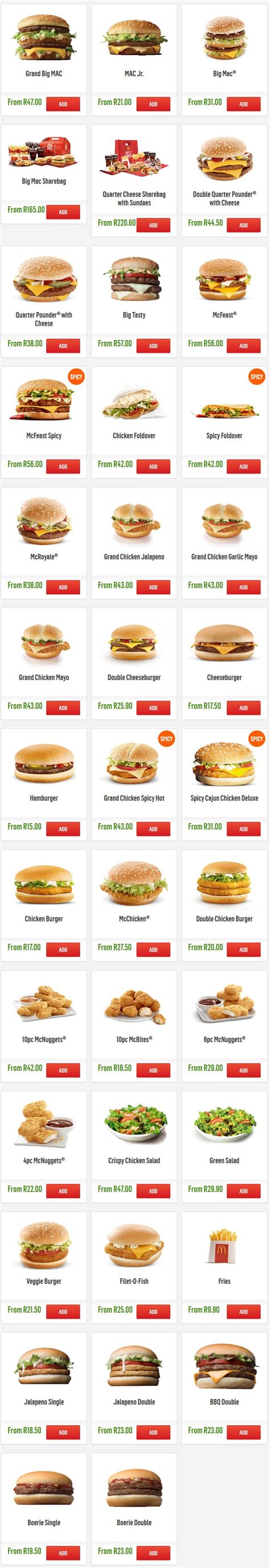 Processing fee is to be collected by foodpanda on behalf of mcdonald's. McDonald's Menu Prices & Specials