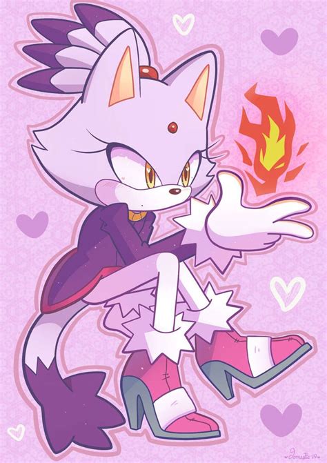 Blaze The Cat Sonic Fan Art Sonic And Friends Sonic Images