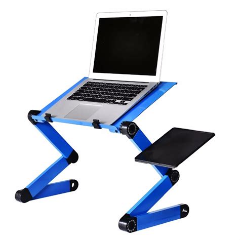 Buy Aluminum Alloy Laptop Table Adjustable Portable