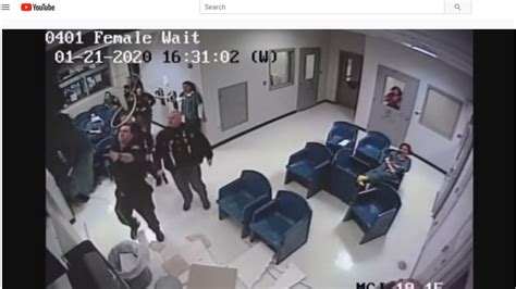 Watch Ohio Jail Inmate Falls Through Ceiling Into Trash Can During