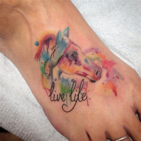 Beautiful Horse Tattoos For Women Tattoos Beautiful Horse Tattoo