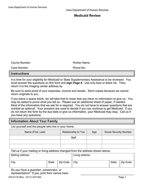 Medicaid Application Pdf Forms Fillable And Printable