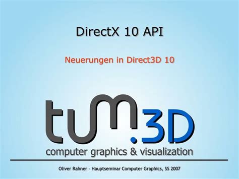 Ppt Directx 10 Api Powerpoint Presentation Free Download Id3541465