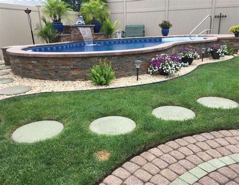 Easy Landscape Ideas To Elevate Your Above Ground Pool Experience