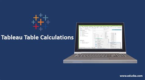 Tableau Table Calculation How To Use Table Calculations
