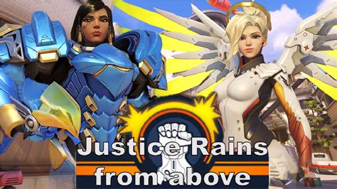 Justice Rains From Above Overwatch Weekly Brawl Youtube