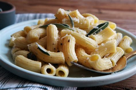Pasta With Butter Sage And Parmesan Recipe Nyt Cooking