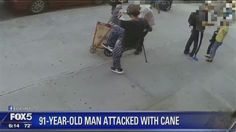 Elderly Man Attacked By Man With Cane In New York Fox News