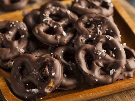 Buy products such as flipz milk chocolate covered pretzels, 7.5 oz. Simple Chocolate-Covered Pretzels Recipe | CDKitchen.com