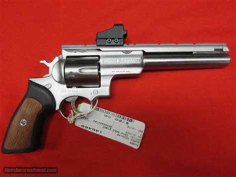Ruger Super Redhawk 44 Magnum 7 12 Stainless W Halo Sight