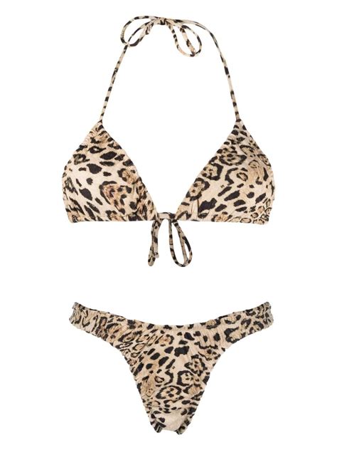Reina Olga Guia Leopard Print Bikini Smart Closet