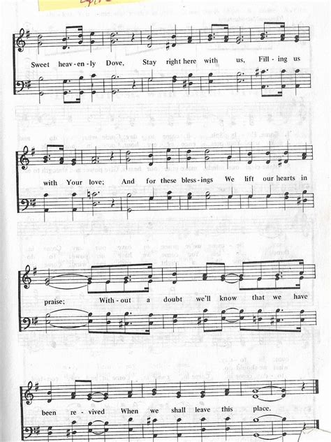 Theres A Sweet Spirit Hymn Satb Page 2 Of 2 Sweet Spirit Great