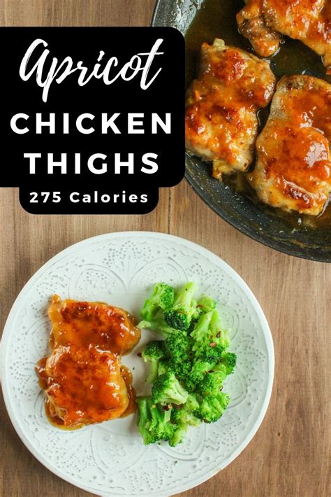 By dorothy reinhold on may 25, 2014. Apricot Chicken Thighs | Recipe in 2020 | Healthy chicken ...