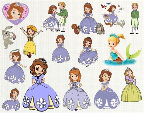 SOFIA THE FIRST Clipart Sofia The First Images Sofia The Etsy