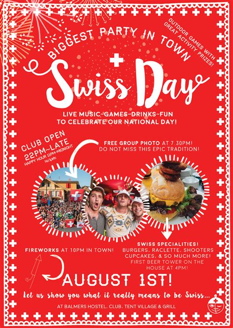 On this day in history, august 1. August 1st Swiss Day incl. Party @ Balmers Club - Balmers ...