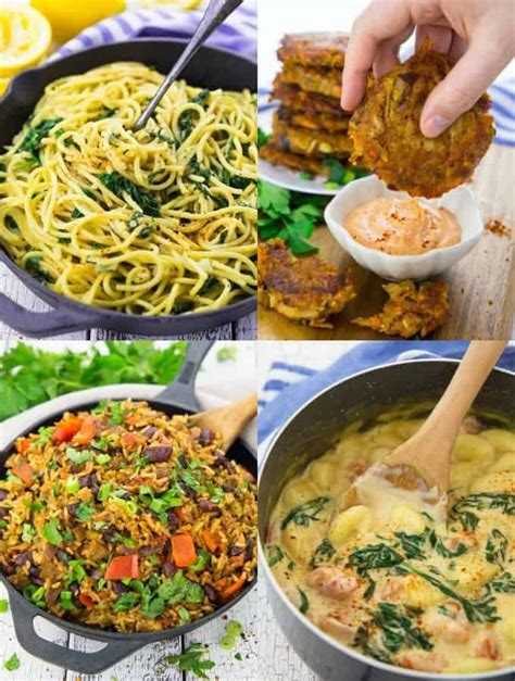 15 Vegane Gerichte Für Unter Der Woche Vegan Heaven Vegane Gerichte