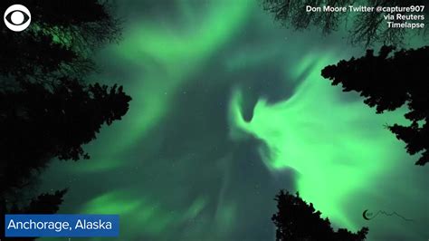 Aurora Borealis An Eyewitness Captured Time Lapse Footage Of The
