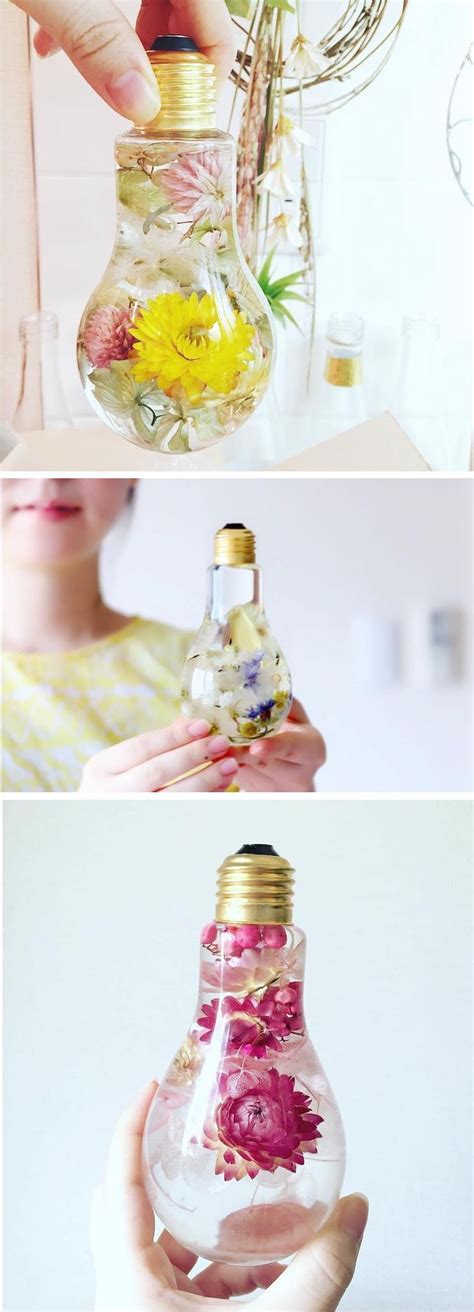 Display Beautiful Blooms In A Unique Flower Light Bulb Vase Diy