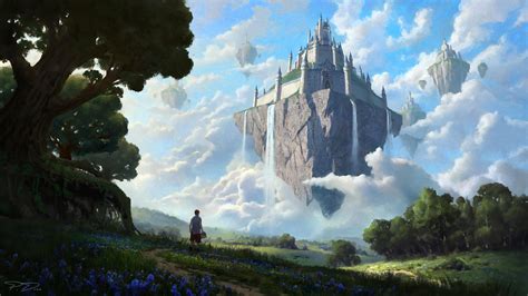 Castle In The Sky By Piotrdura On Deviantart