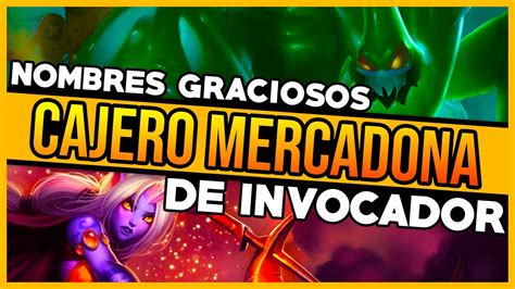 We did not find results for: NOMBRES GRACIOSOS DE INVOCADOR - YouTube