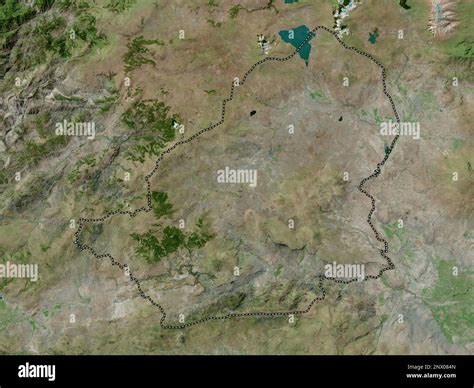 Kars Province Of Turkiye High Resolution Satellite Map Stock Photo
