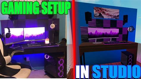 Making My Gaming Setup In Roblox Studio Youtube
