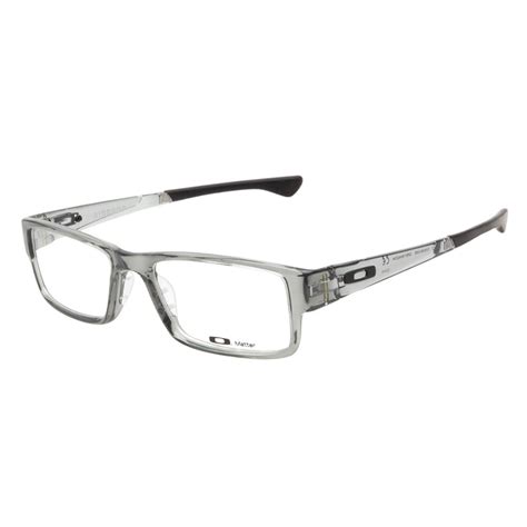 oakley airdrop 8046 0355 grey shadow prescription eyeglasses overstock shopping the best