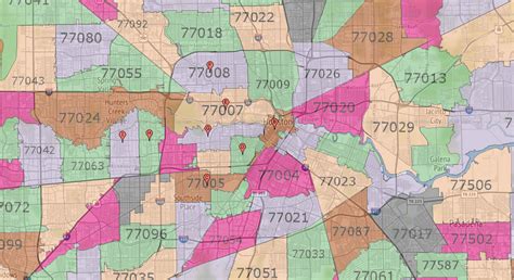 Houston Map With Zip Codes World Map Gray