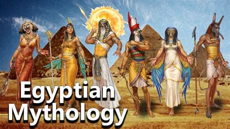 Egyptian Mythology The Essential Ra Horusosiris Seth Anubis