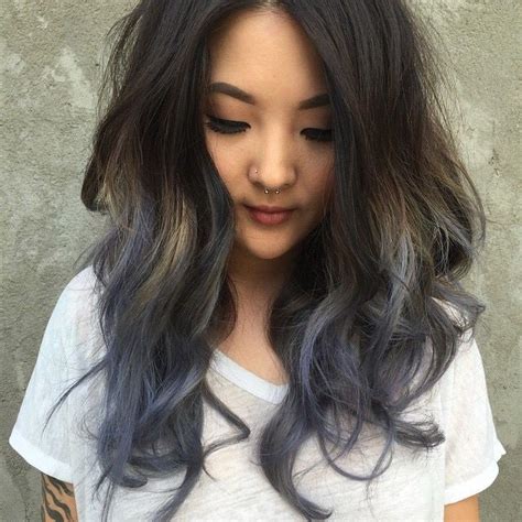 Gunmetal Ombré Silver Grey Hair Grey Hair Color Silver Grey Hair Color