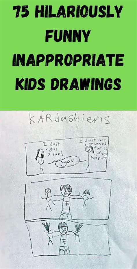 75 ‘innocent Kids Drawings That Are Actually Hilariously Inappropriate