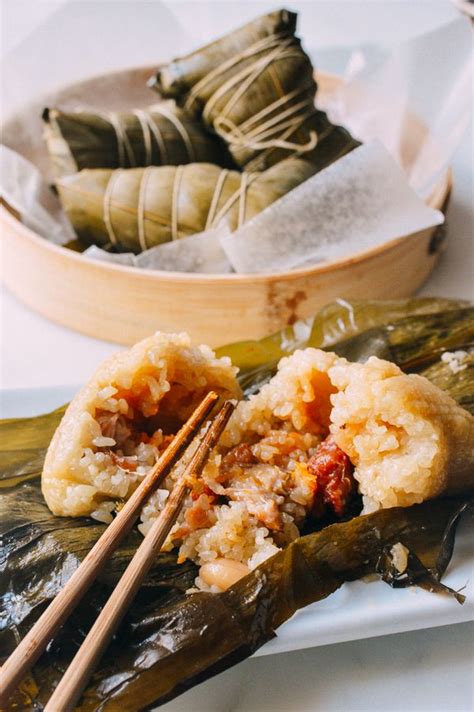 Zongzi Cantonese Style With Detailed Photos On How To Fold Them By Dim Sum