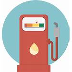 Gas Clipart Pump Station Cartoon Objects Icon