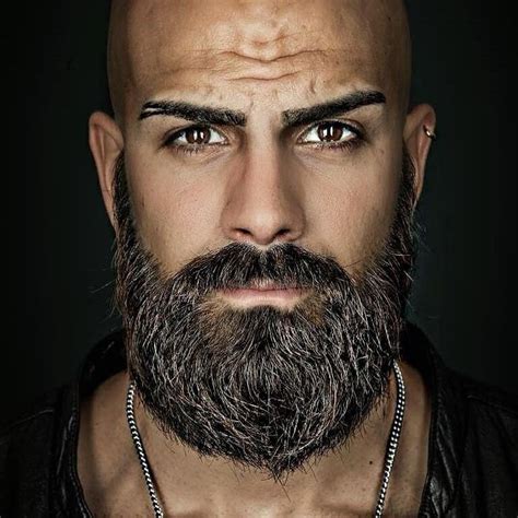 Pin By Jessica Bell On Beefcake Bald Men With Beards Hipster Beard