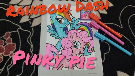 Rainbow dash is a female pegasus pony and one of the main characters in my little pony friendship is magic. MEWARNAI MY LITTLE PONY RAINBOW DASH DAN PINKY PIE - YouTube
