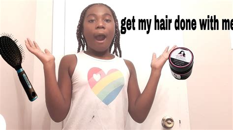 get my hair done with me youtube