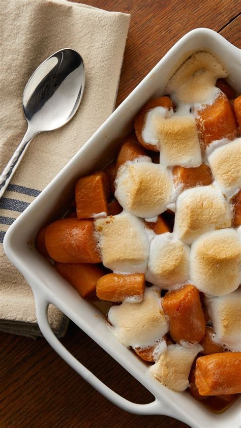Marshmallow Topped Sweet Potatoes Recipe Canned Sweet Potato