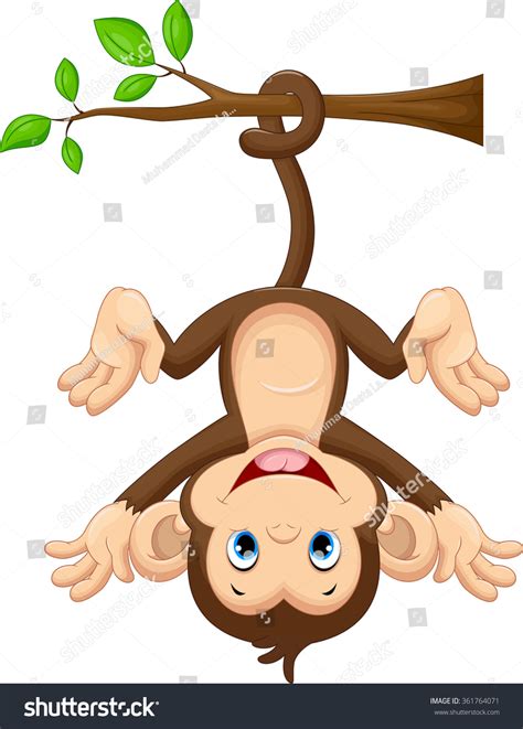 4612 Hanging Monkey Cartoon Images Stock Photos And Vectors Shutterstock