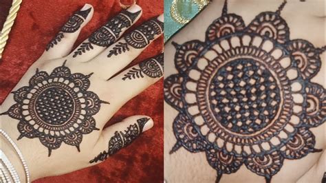 Round design henna or gol tikki mehndi design is one of the most basic mehndi designs. Gol Tikki Mehndi Designs For Back Hand Images - S Mehndi ...