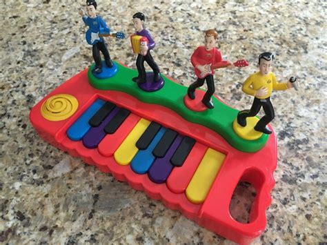 The Wiggles Dancing Keyboard Musical Spinmaster Toy Tested Works