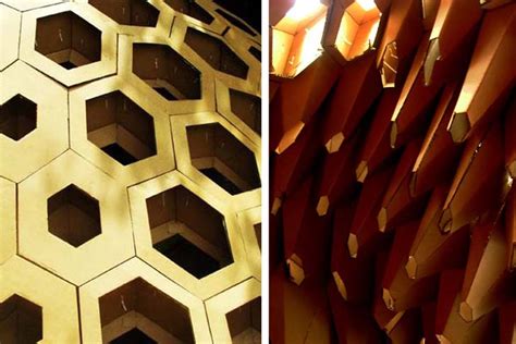 Hexigloo Honeycomb Cardboard Pavilion Pops Up In Bucharest