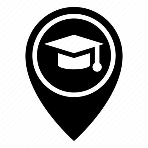 College Location Map Pin Placeholder School University Icon