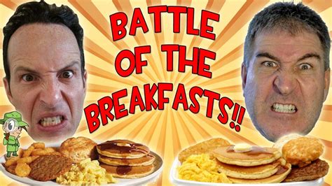 Mcdonald S Big Breakfast W Hotcakes Review Breakfast Challenge With Peep This Out Youtube